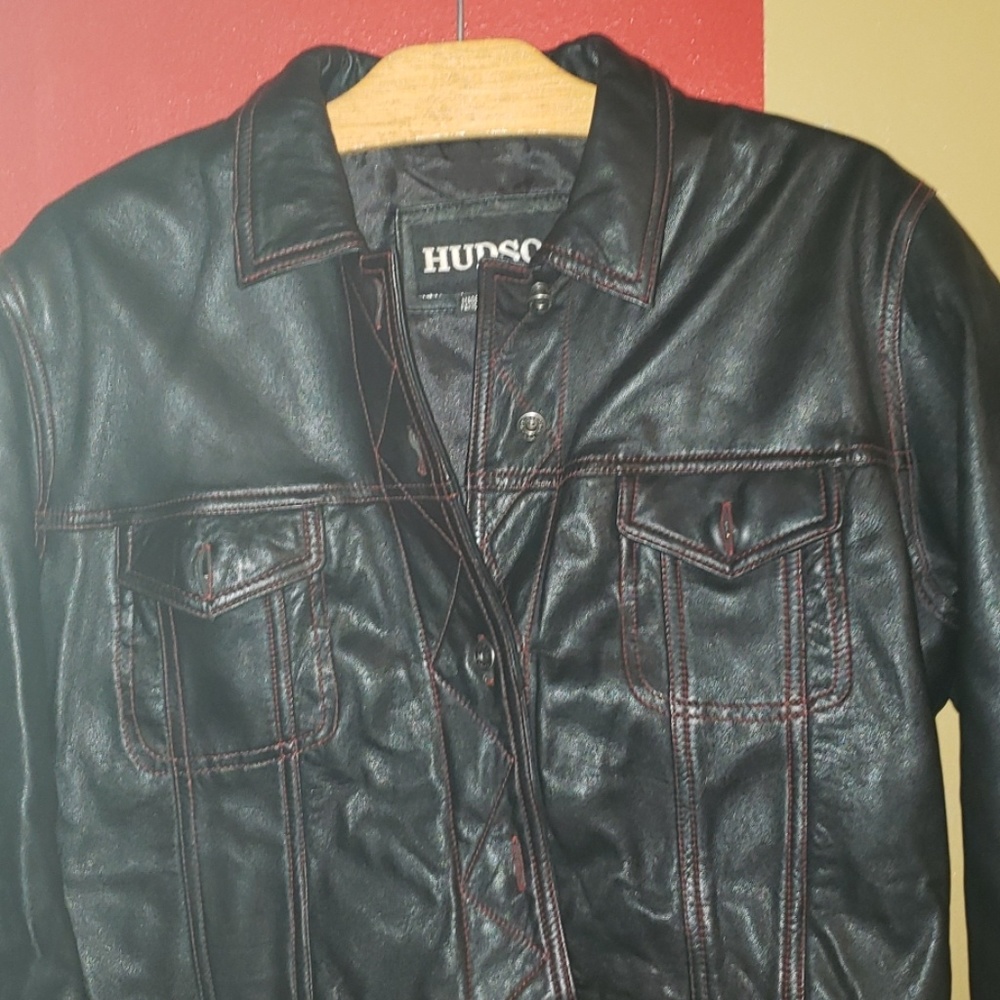 GIRLS LEATHER JACKET